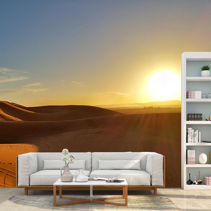 Contemporary Photography Style Desert Mural Mildew Resistant for Wall Decor