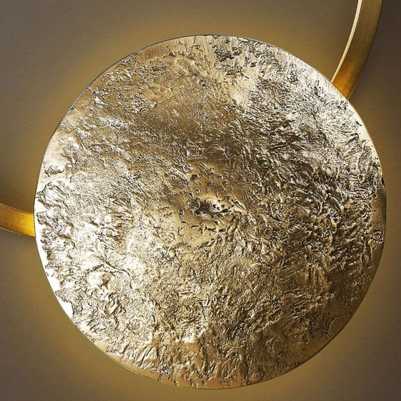 Multi -Lichter runde Wandmontageleuchte moderne Metall Wandleuchte Metall Wandleuchte