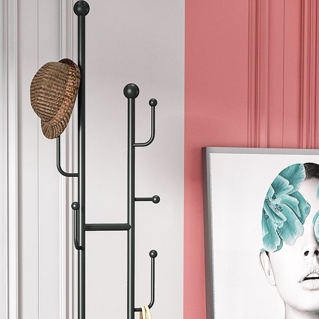 Modern Hall Tree Gorgeous Metal Hall Stand Coat Hanger with Hooks