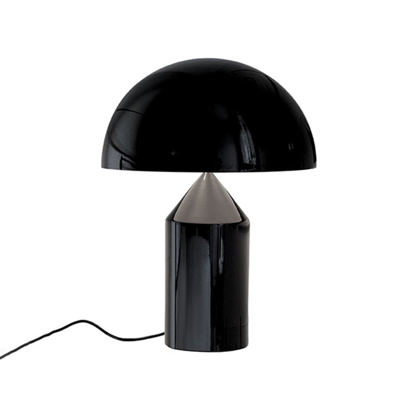 Mushroom Shaped Desk Lamp Modern Simple Metallic Table Lamp for Living Room Bedroom