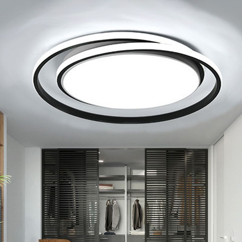 Modern LED Flush Monte Massimale Fissaggio Sala Foyer Light
