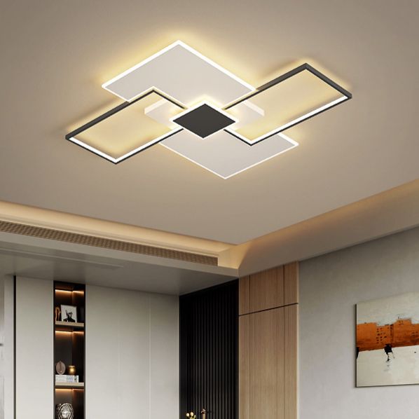 Creatieve geometrische inbouw plafondverlichtingsarmaturen voor woonkamerrestaurant