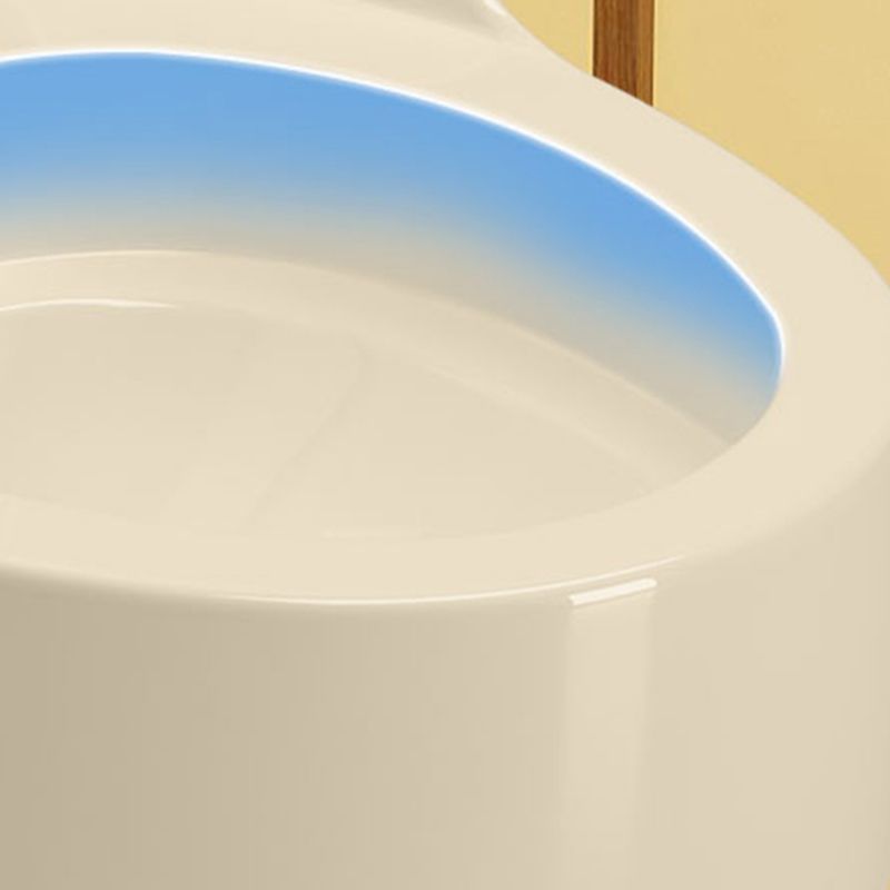 Contemporary Flush Toilet Floor Mounted Siphon Jet Toilet Bowl