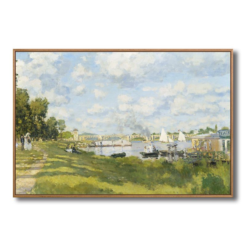 Landschaften-Wand-Kunst-Dekor, strukturierter Vintage-Wohnzimmer-Leinwanddruck, mehrere Größen