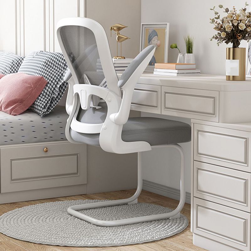 Removable Arms Desk Chair Tilt Mechanism No Distressing Ergonomic Chair without Wheels