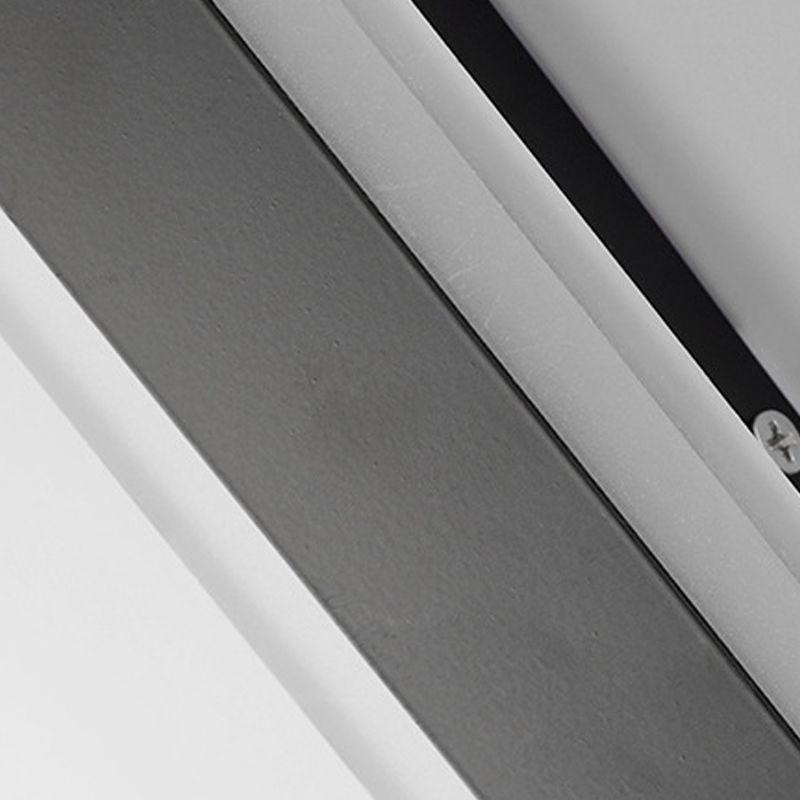 Lineare Schatten Metallwandbeleuchtung modern