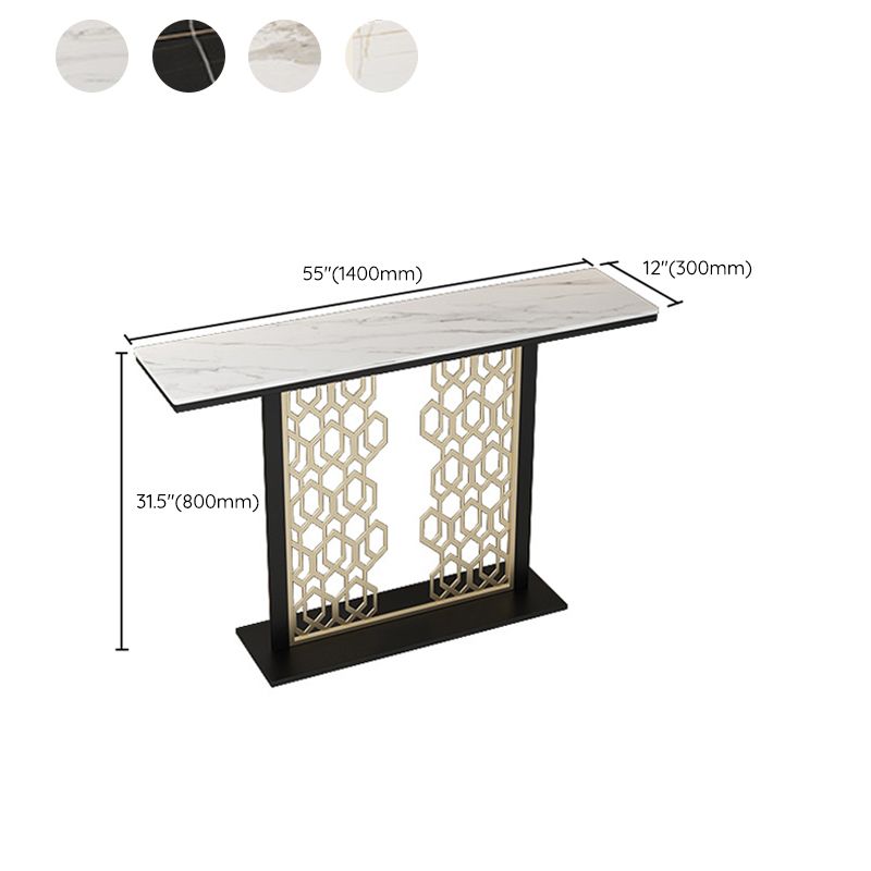 Contemporary Console Accent Table Scratch Resistant Console Sofa Table