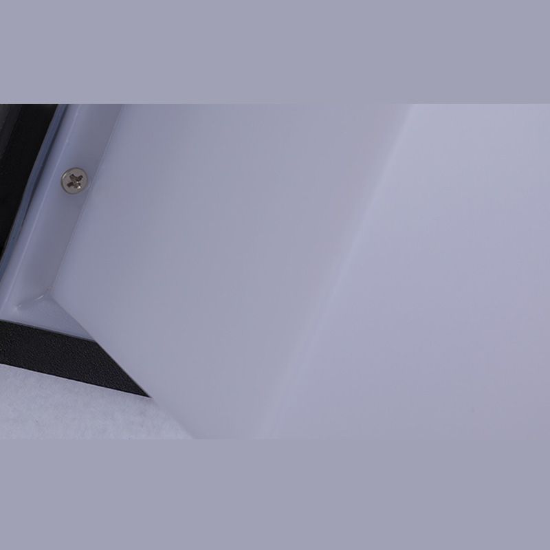 Modern Rectangle Wall Lighting 1 Light Wall Sconce Light with Acrylic Shade