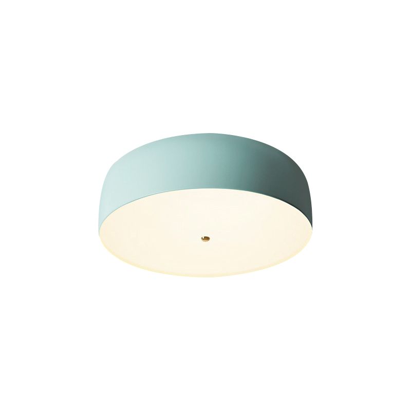 Luz de techo para dormitorio para niños, luz LED empotrada en forma de cúpula estilo nórdico