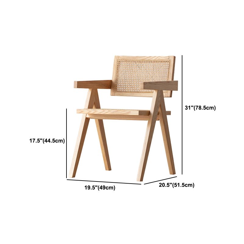 1/2/5 Pieces Rectangle Dining Set Modern Solid Wood Dining Table with Chairs