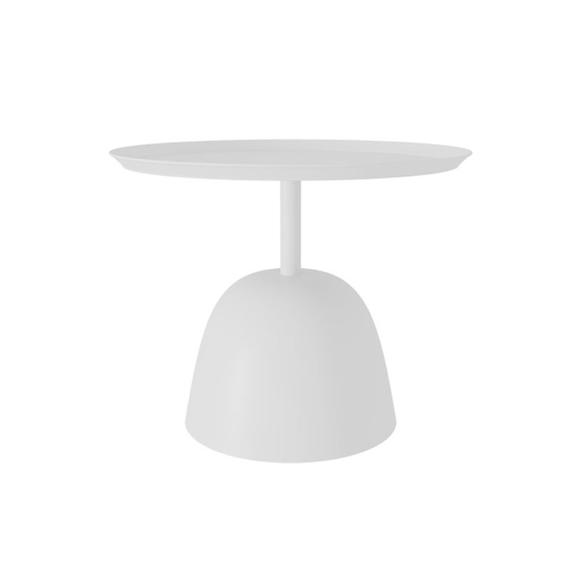 Medieval Modern Style Pedestal Base Design Circular Metal Table Side Table