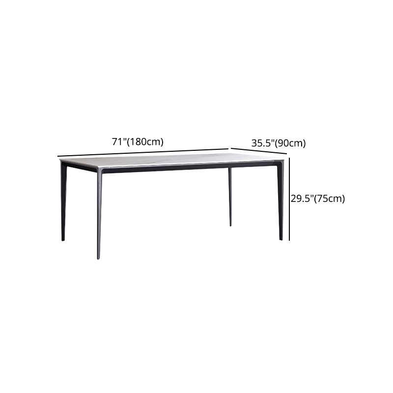Contemporary 1/4/5 Pieces Dining Set Metal Dining Table Set for Home Use
