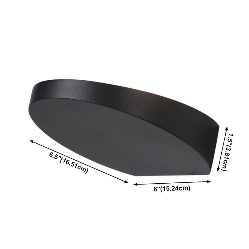 Arc Shade Wall Lighting Modern Simple Creative Style Metal 1 Lights Sconce Lamp for Aisle Indoor