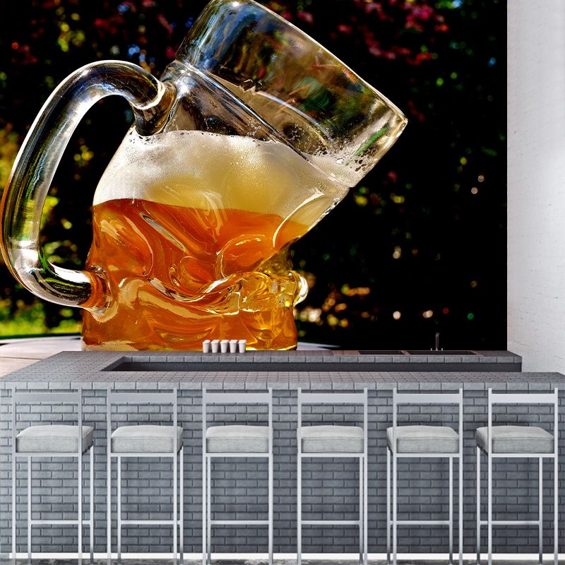 Beer Commercial Wine Bar Decorative Painting Wall Art, Personalized Size