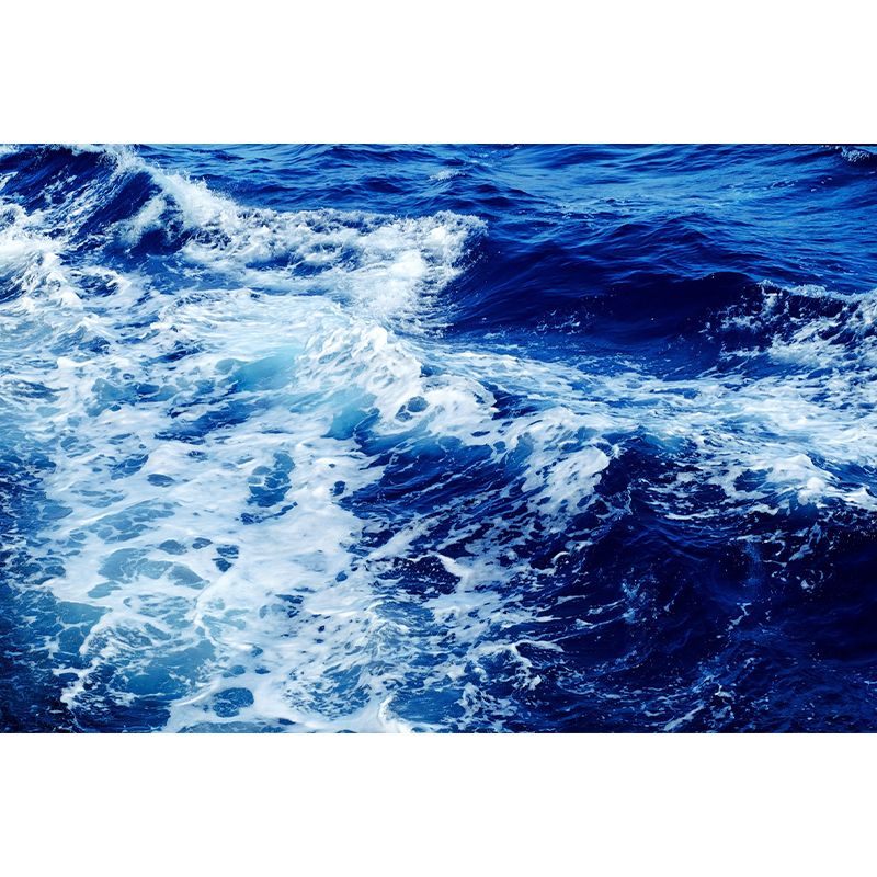 Decorative Photography Mural Wallpaper Sea Wave Indoor Wall Mural
