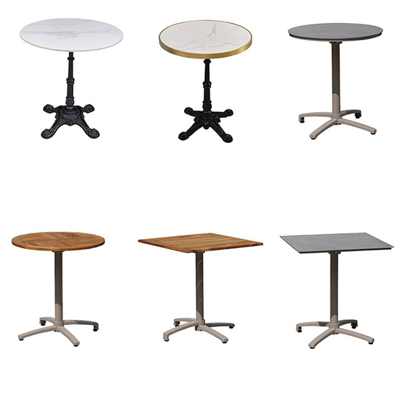 Industrial Style Courtyard Table Homestay Outdoor Open-air Bistro Table