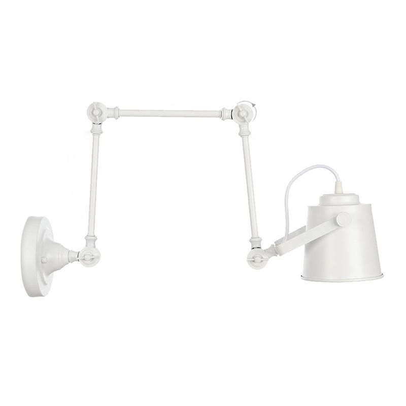 Longueur du bras réglable lampe murale macaron colorée moderne style simplicité style applique de bulbe lumière pour l'allée du couloir