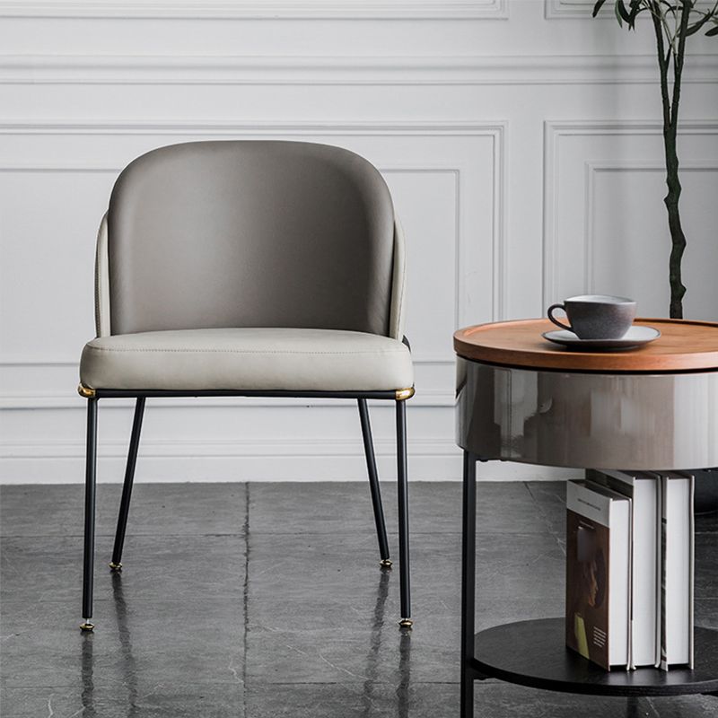 20.08" Wide Industrial Style Single Sofa Chair Pillow Back Armless Chair