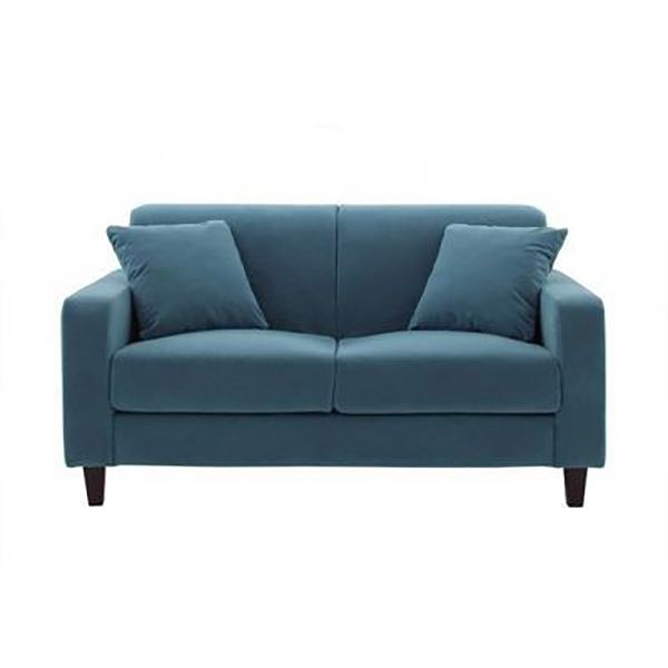 Living Room Contemporary Cushions Standard Square Arm Stationary Sofa