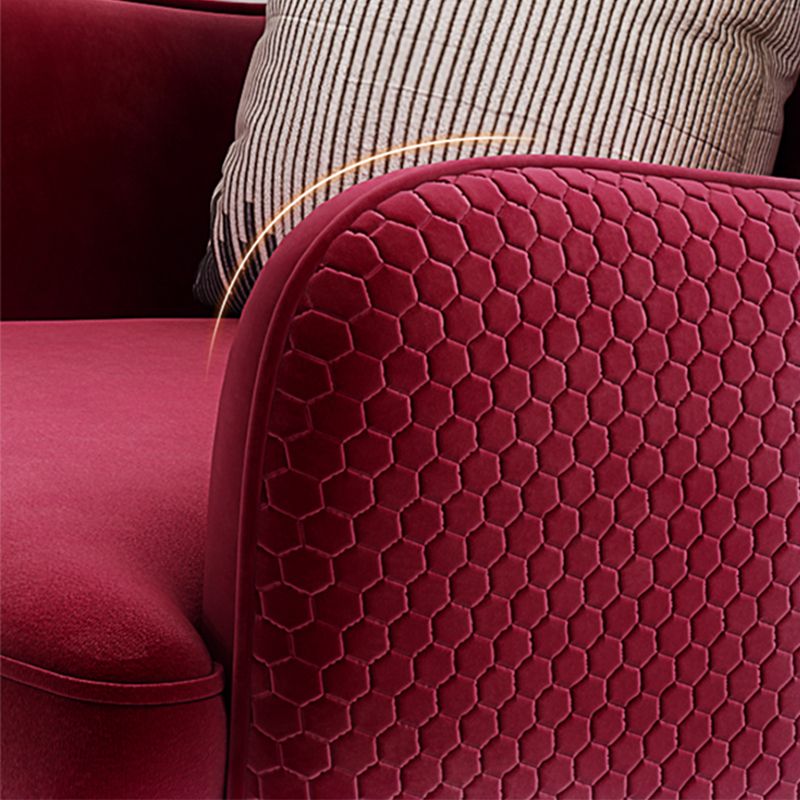 Scandinavian Wingback Chair, Accent Chair for Bedroom and Living Room