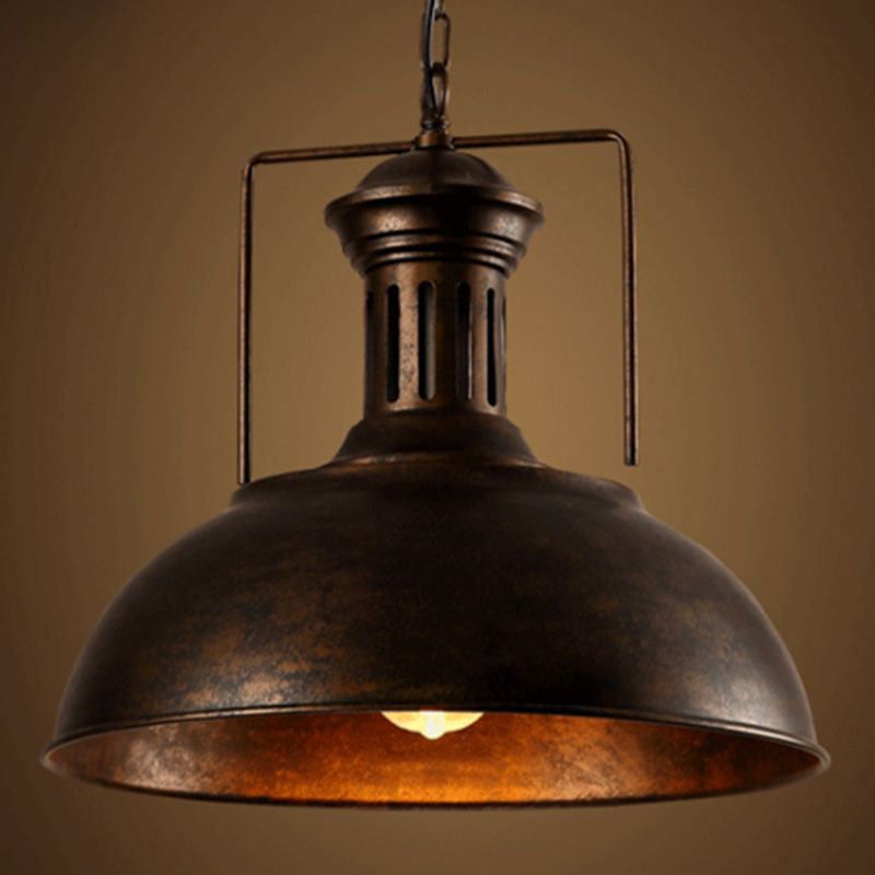 Industrial Style Swivel Joint Pendant Lighting Fixture Metal Hanging Ceiling Light