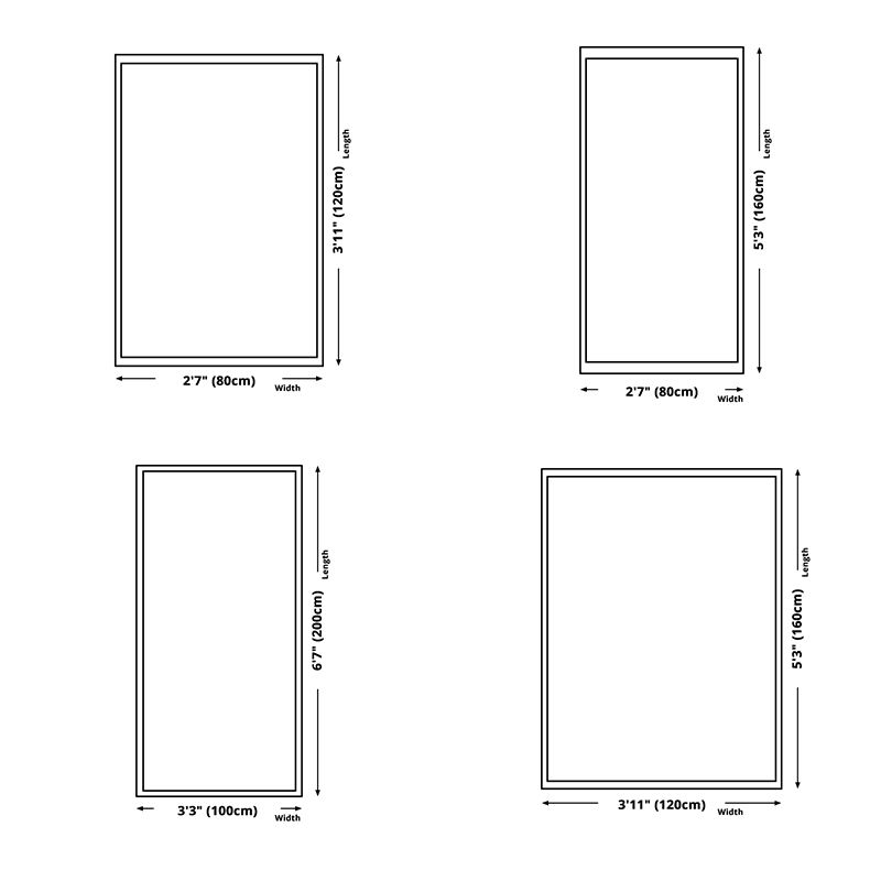 Modern Living Room Carpet Tiger Pattern Indoor Rug Polyester Area Carpet with Non-Slip Backing