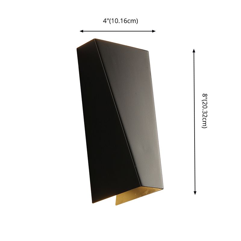 Illuminazione murale geometrica minimalista contemporanea illuminazione da parete esterna