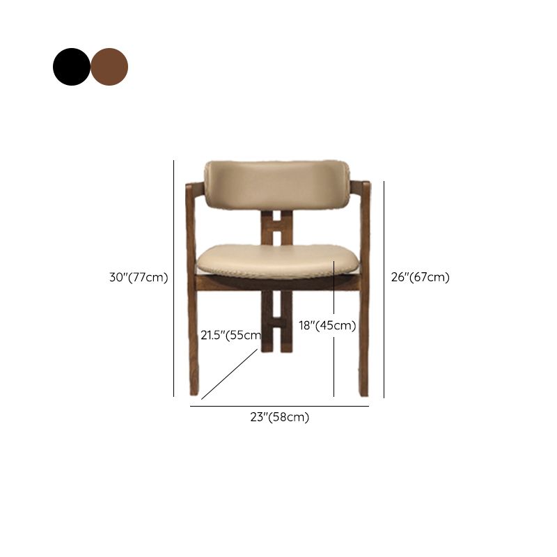 Dining Room Arm Dining Chair Modern Home Solid Wood Dining Chair
