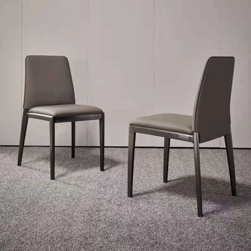 Designer Style 1/2/5/7 Pieces Dining Set Sintered Stone Top Table with Leather Chairs