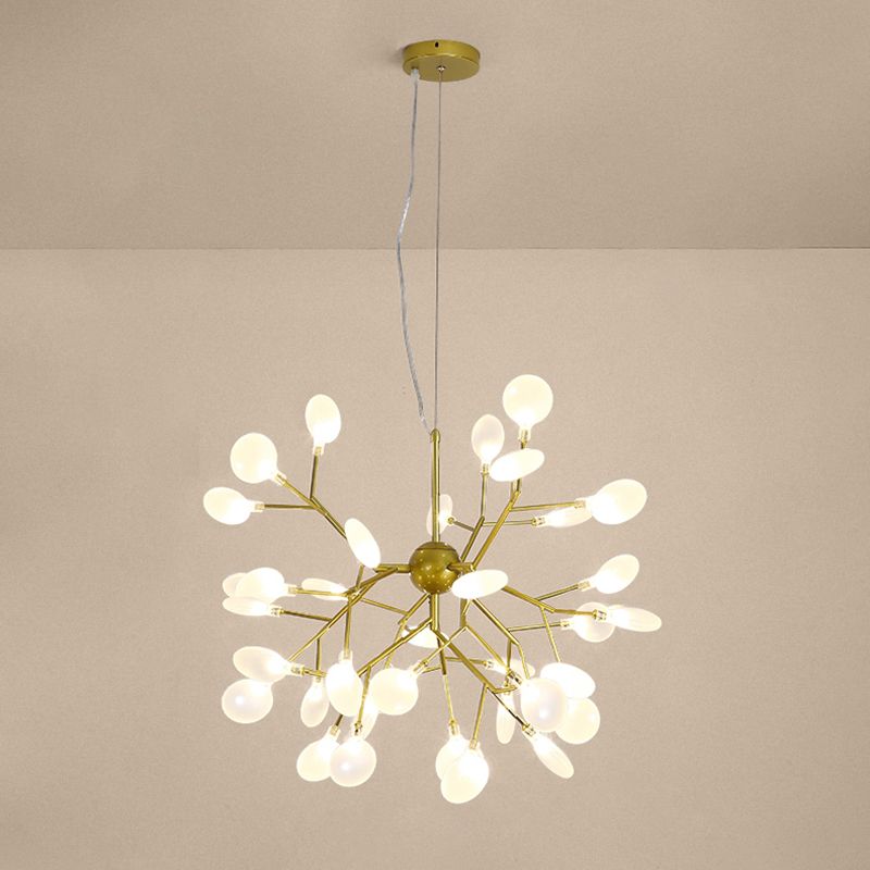Firefly Chandelier Light Fixture Modern Designer Glass Pendant Lighting for Restaurant