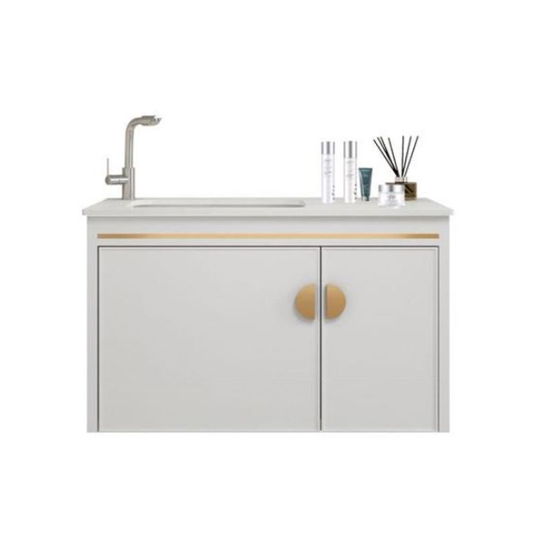 Gorgeous Sink Cabinet Free-standing Standard Space Saver Vanity with Mirror