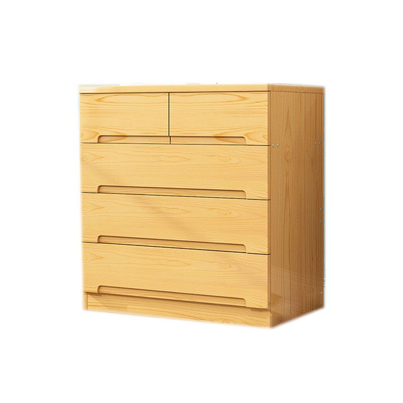 Modern Solid Wood Storage Chest Dresser Vertical Storage Chest