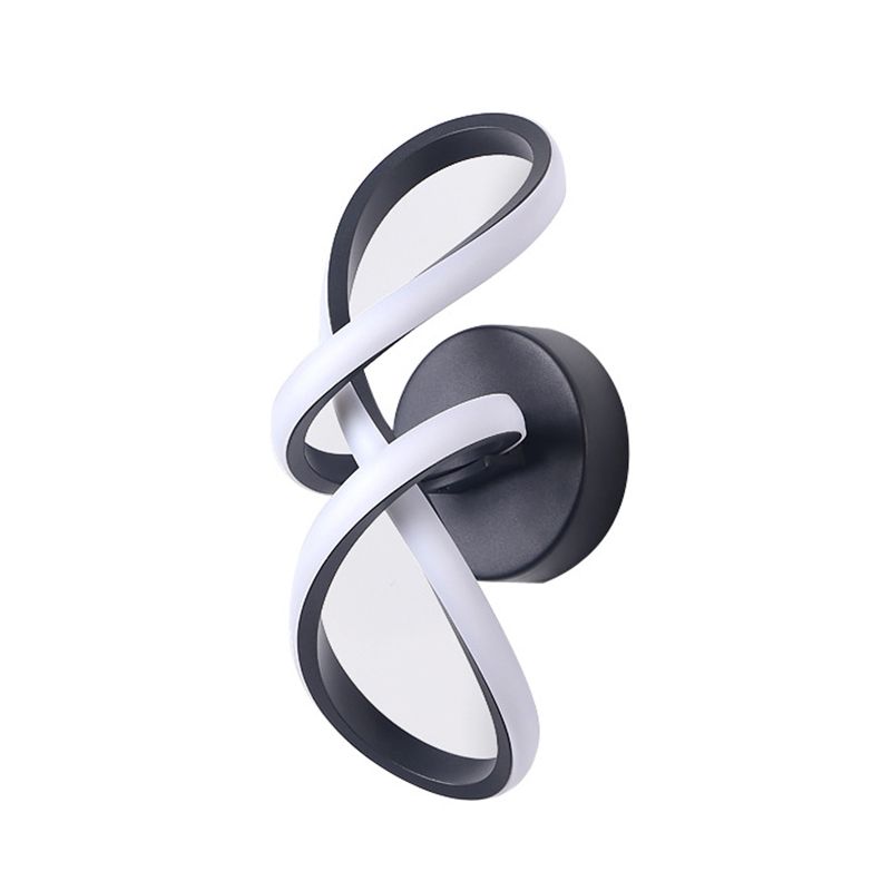 Metal Geometric Wall Sconce Contemporary 1 Light Wall Mount Light