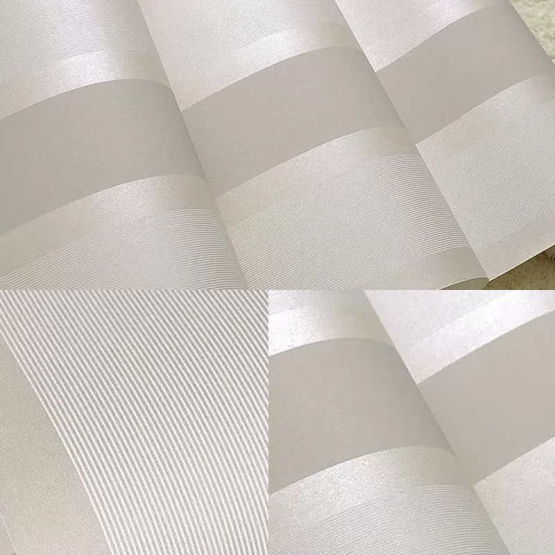 Non-Woven Stripes Wallpaper 33'L x 20.5"W Simple and Modern Non-Pasted Wall Decor
