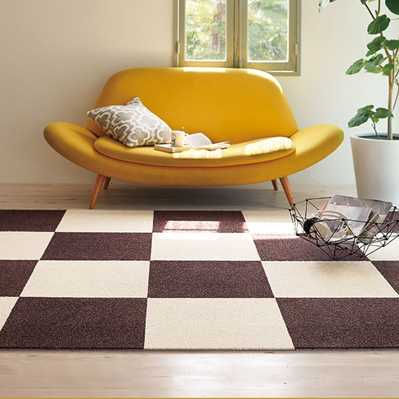Home Indoor Carpet Tiles Indoor Solid Color Stain Resistant Carpet Tiles