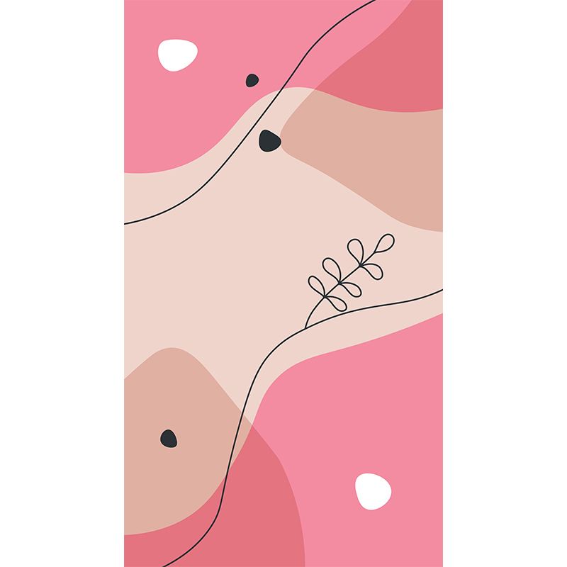 Minimalism Mildew Resistant Wallpaper Illustration Sleeping Room Wall Mural