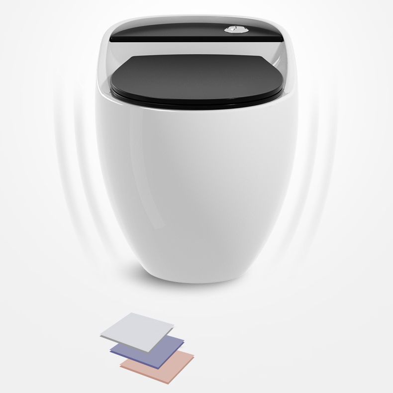 Siphon Jet Porcelain Toilet One Piece Toilet Floor Mounted Toilet Bowl