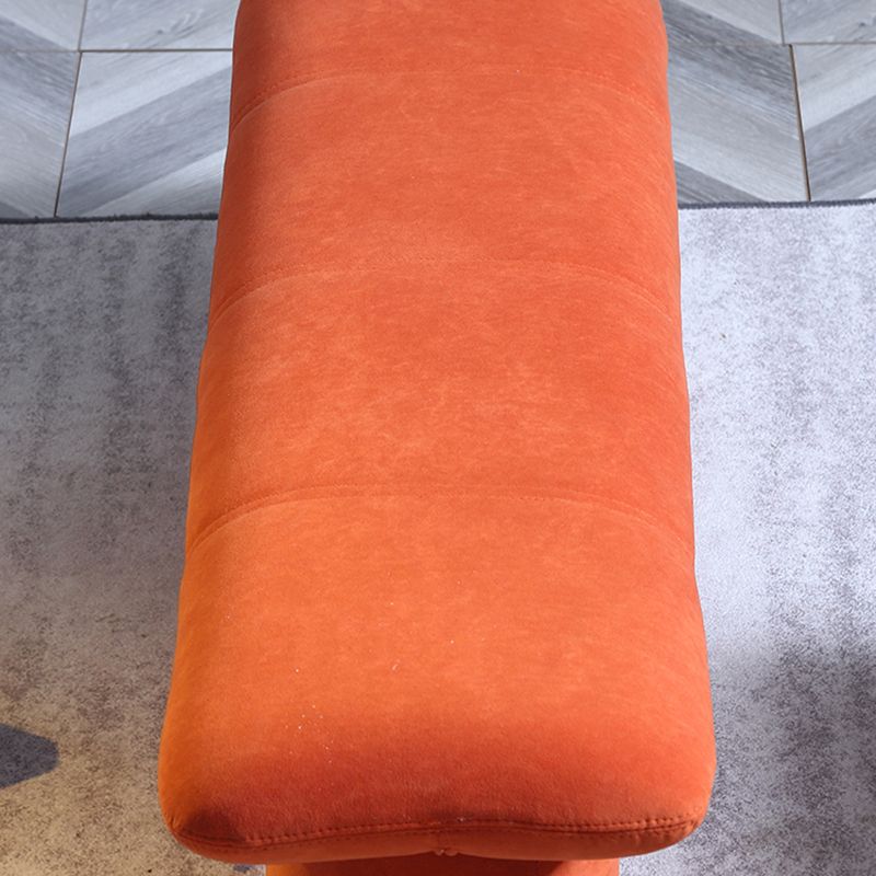 Modern Velvet Boucle Pouf Plain Rectangle Water Resistant Sherpa Pouf