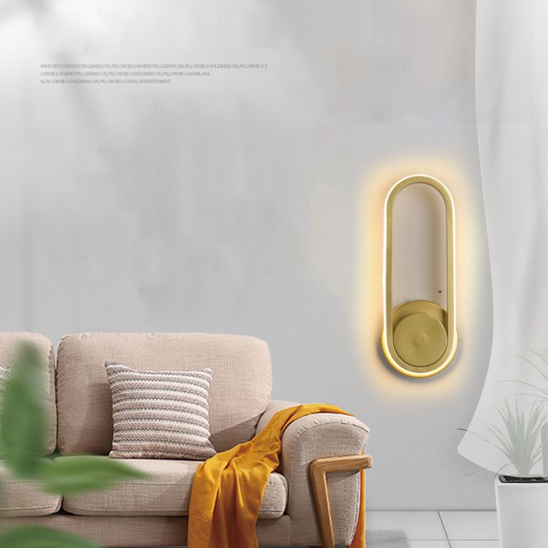 LED -Wandleuchte Nordic Style Rotatable Leuchtenlicht für Wohnzimmer