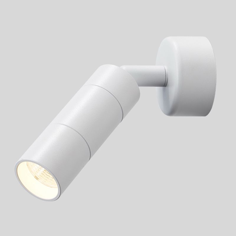 Metal Half Cylinder Reading Wall Lighting Modern Style 1-Light Wall Mounted Light Fixture