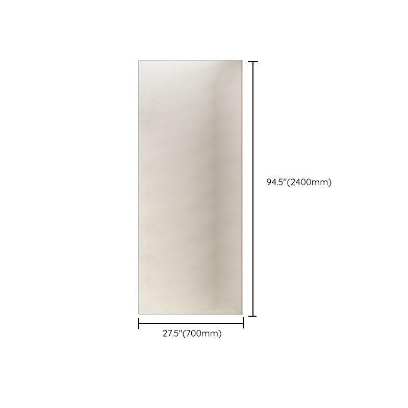 Contemporary Single Fixed Tempered Shower Screen Frameless Transparent Fixed Glass Panel