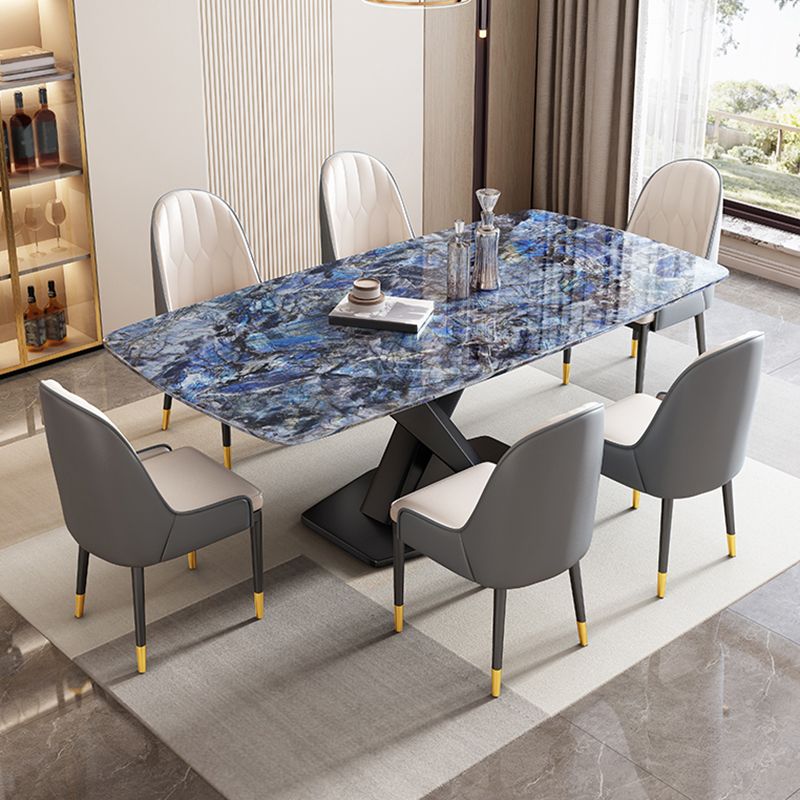 Pedestal Dining Table Modern Dining Table for Kitchen Dining Room
