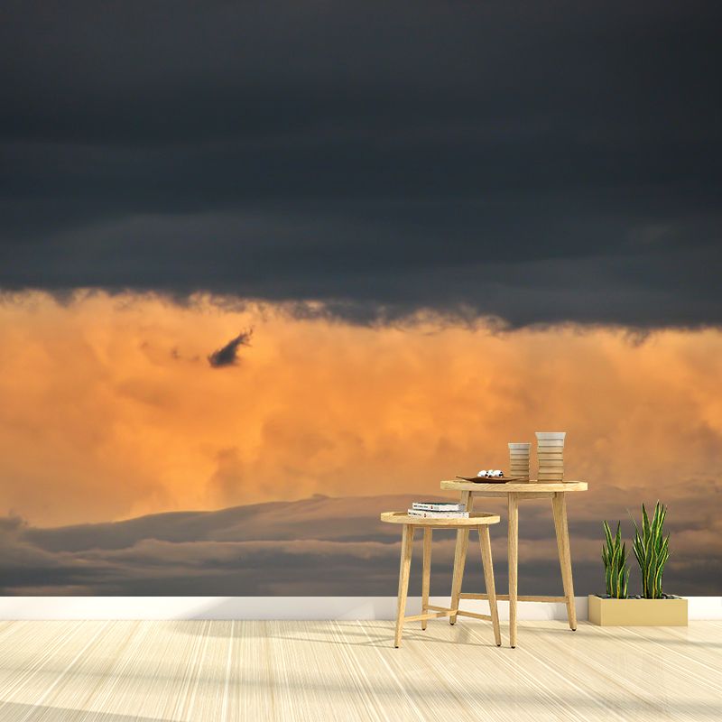 Environment Friendly Wallpaper Scenery Photography Mildew Resistant Indoor Wall Mural