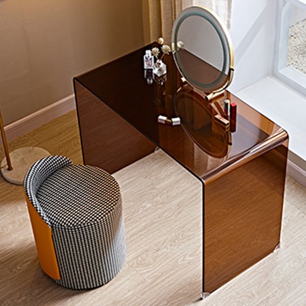 Contemporary Make-up Vanity Standing Glass Bedroom Makeup Vanity