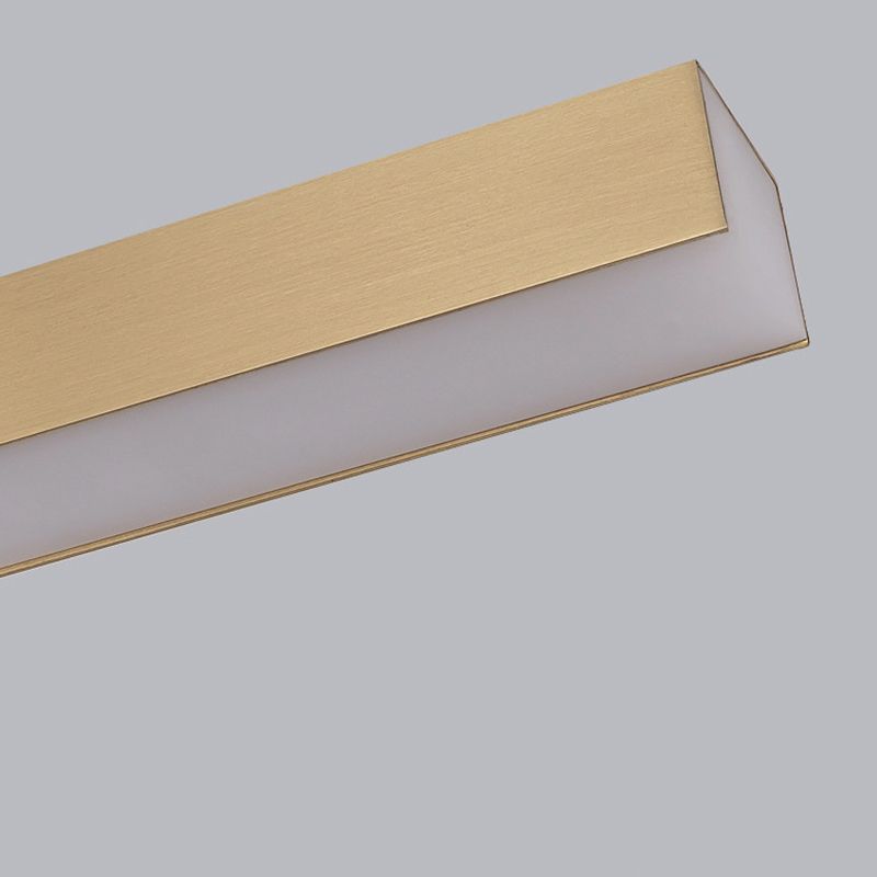 Linear Hanging Pendant Lights Contemporary Metal Chandelier Light Fixture