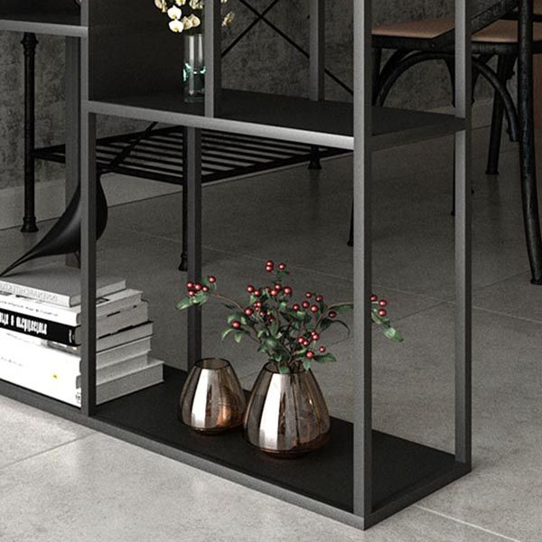 Metal Floor Wine Bottle Rack Industrial Wine Bottle Holder with Shelf