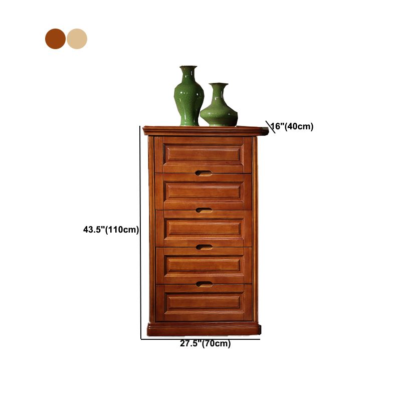 Rectangle Wood Side Cabinet Soft Close Drawers Storage Cabinet