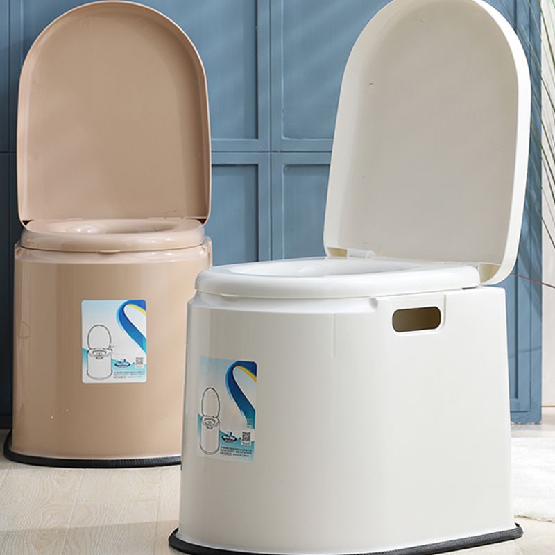 Contemporary Plastic Urine Toilet Floor Mounted Toilet Bowl with Seat for Washroom