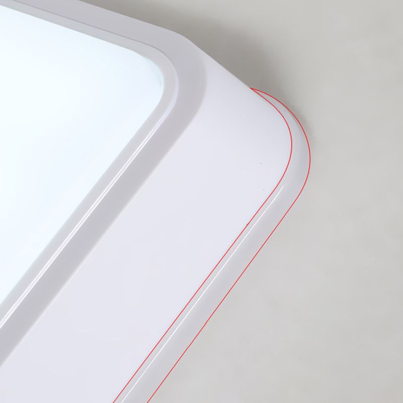 Luminaires de plafond encastrés contemporains de lumière montée par plafond de LED blanche pour le salon