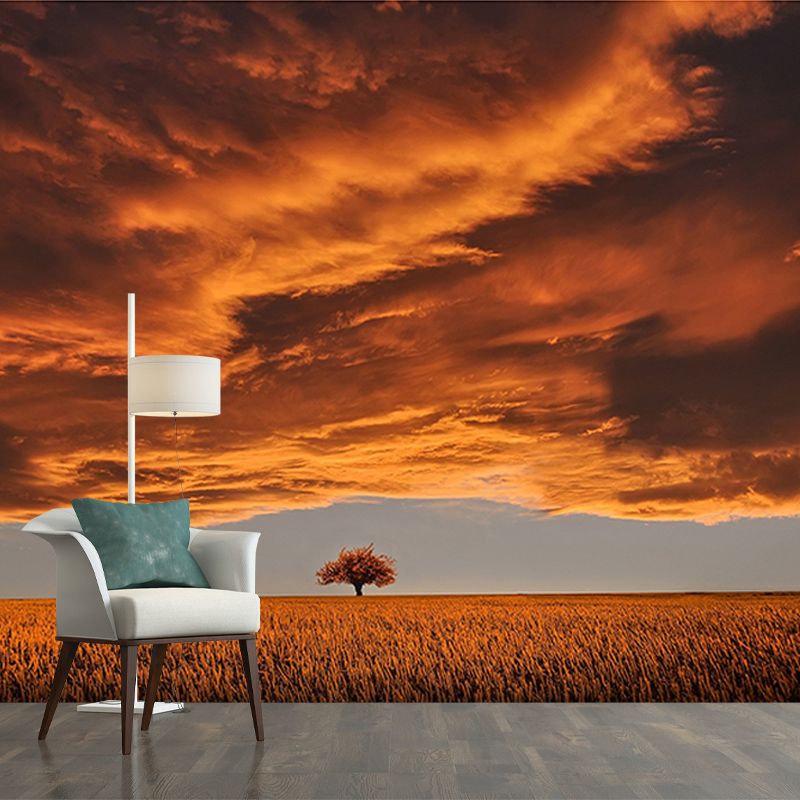 Modern Photography Mural Wallpaper Beautiful Sky Living Room Wall Mural